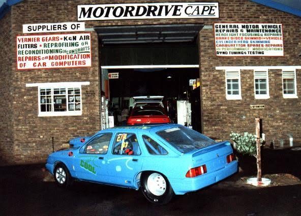 The original Motordrive workshop in Parow